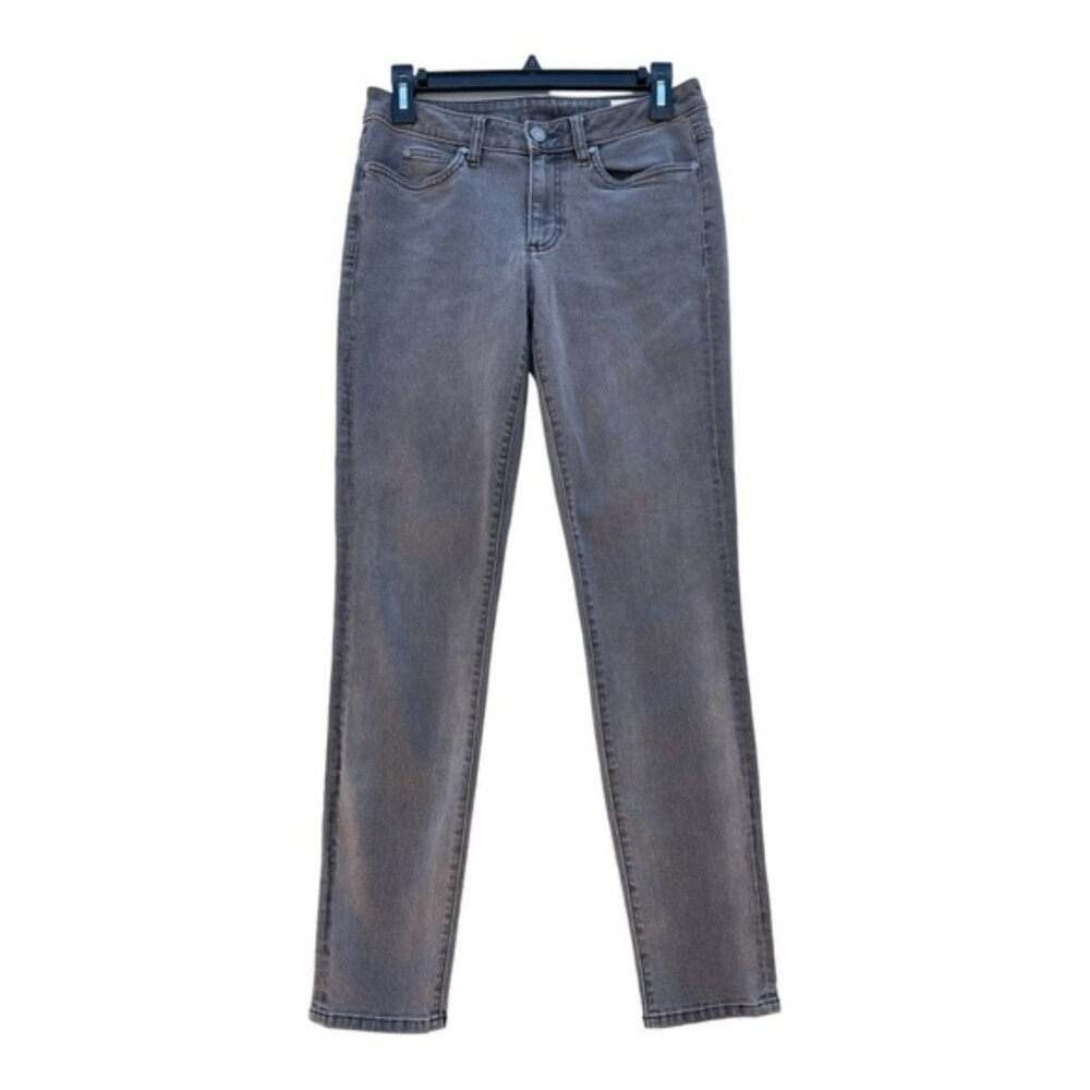 Two by Vince Camuto Women's Washed Grey Stretch Skinny Jeans Size 4